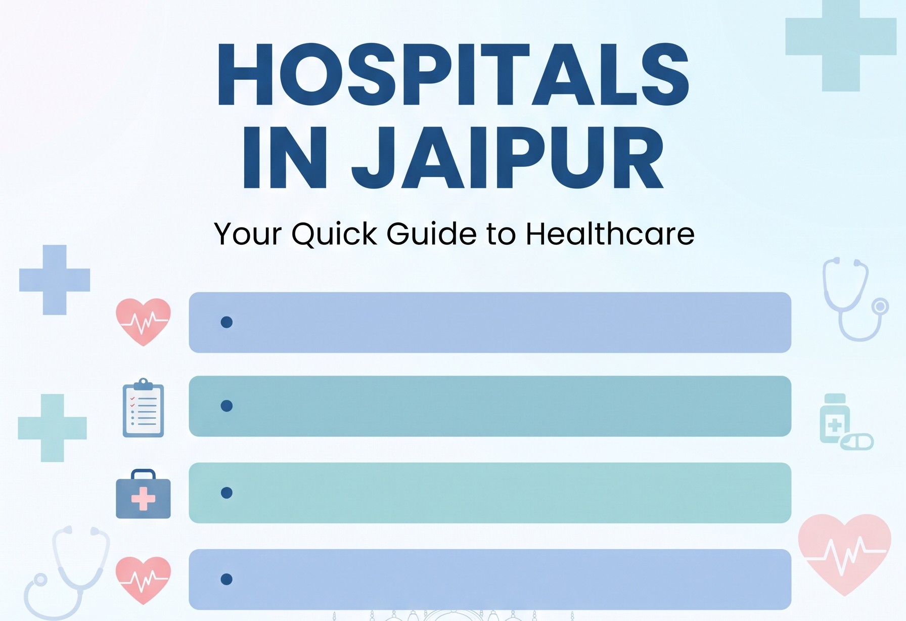 Hospitals in Japiur
